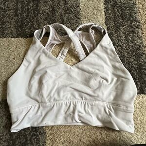 BORN PRIMITIVE white sports bra